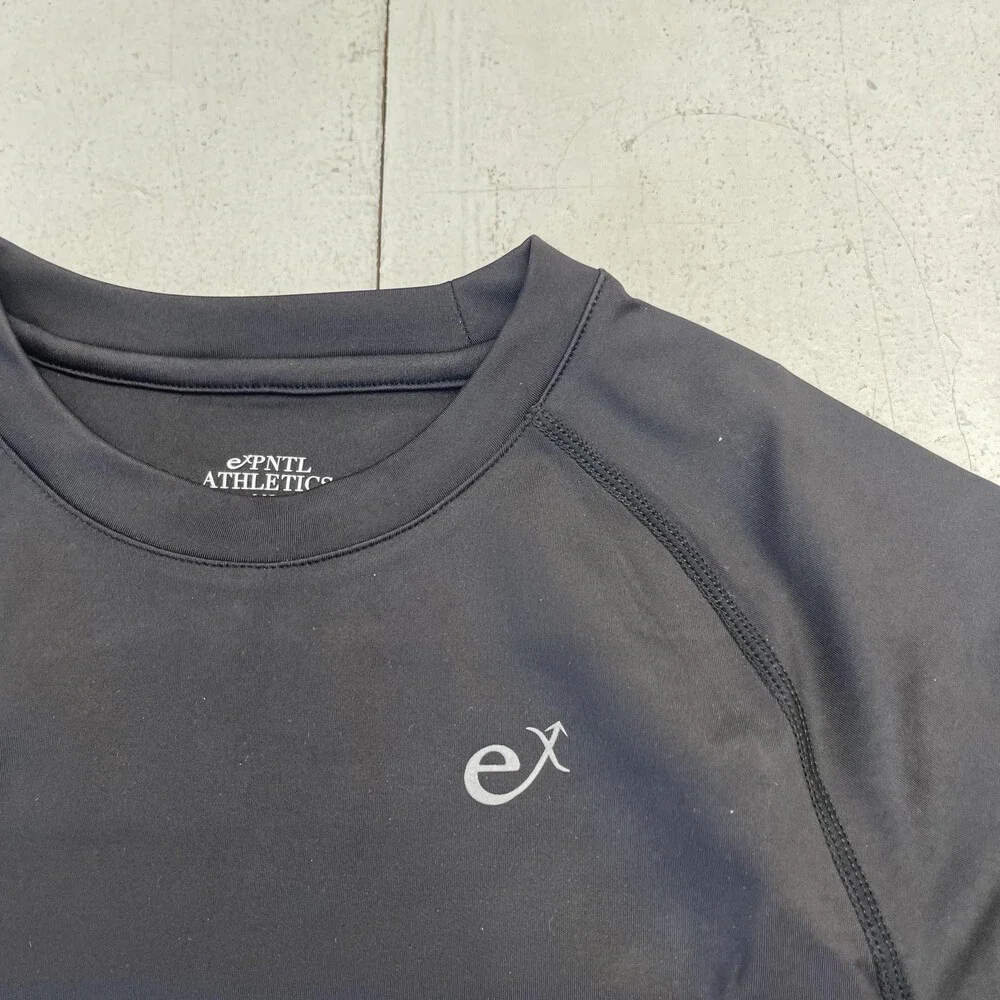 EXPNTL Athletics Shirt Womens XS Black Long Sleeve Performance Athletic Top - Picture 3 of 8